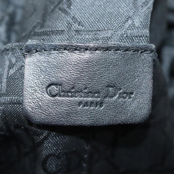 Christian Dior Black Nylon Maris Pearl Handbag - Picture 11 of 12